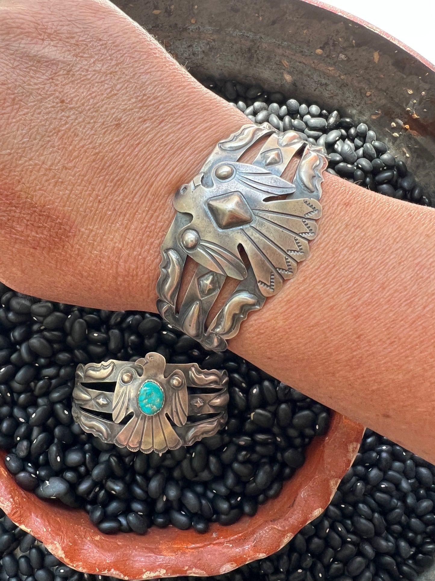 Thunderbird Stamped Cuff