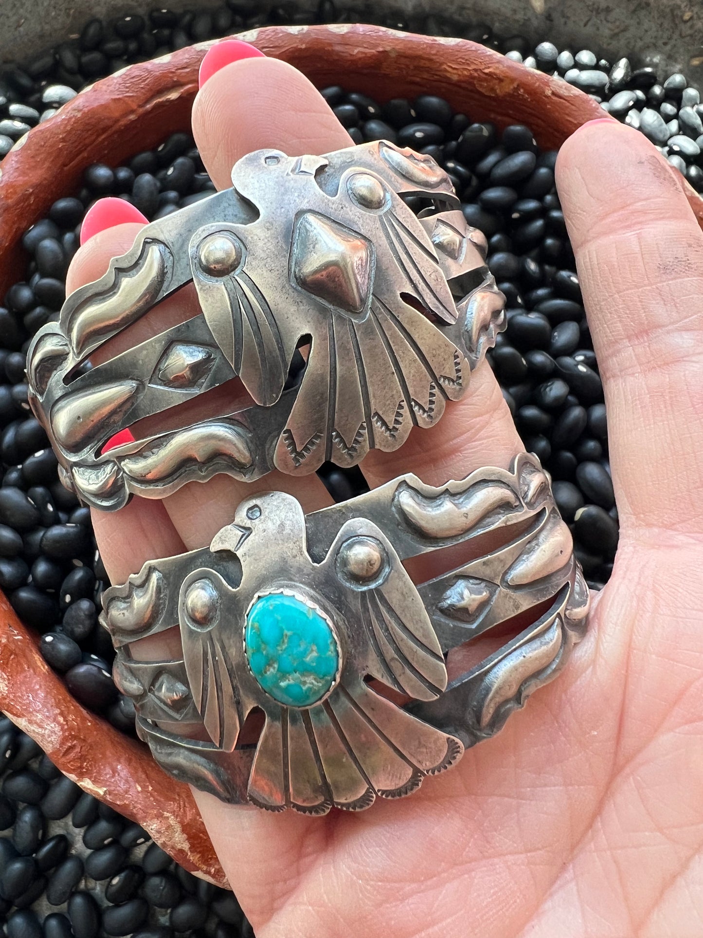 Thunderbird Stamped Cuff