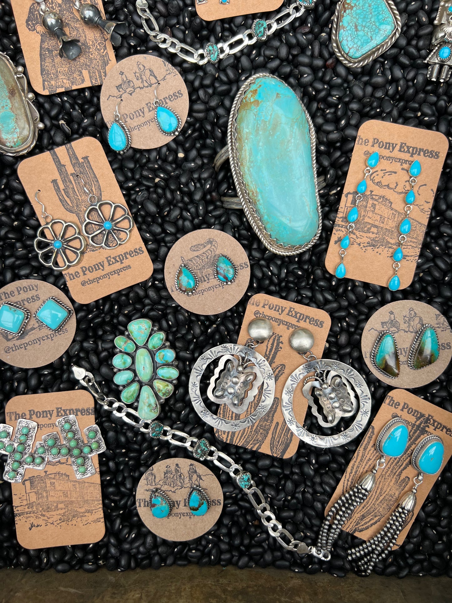 Turquoise Dangle Earrings