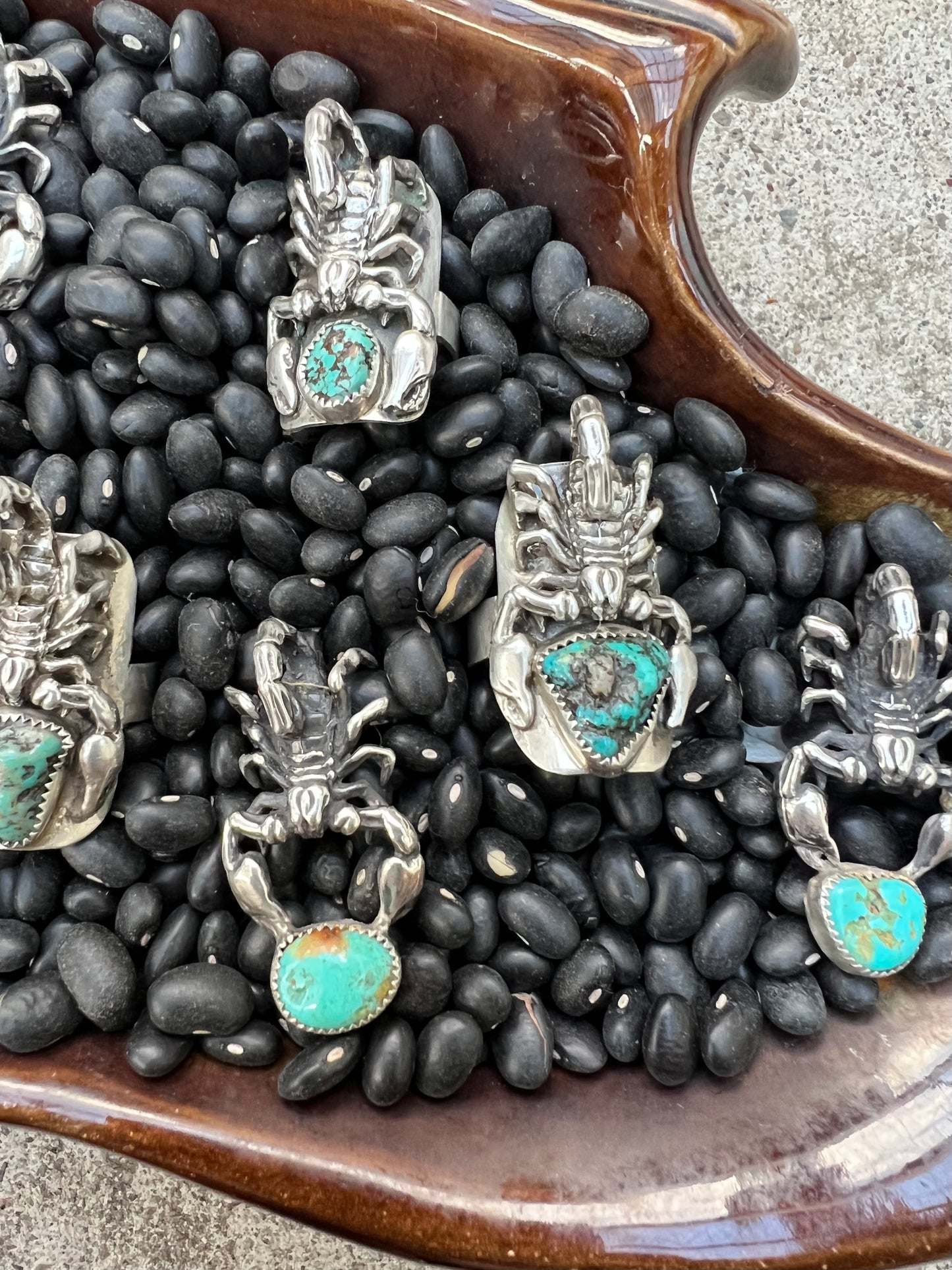 Turquoise Scorpion Ring