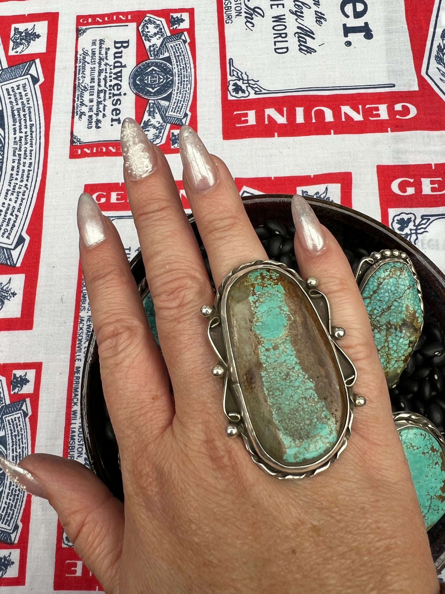 Large Turquoise Ring