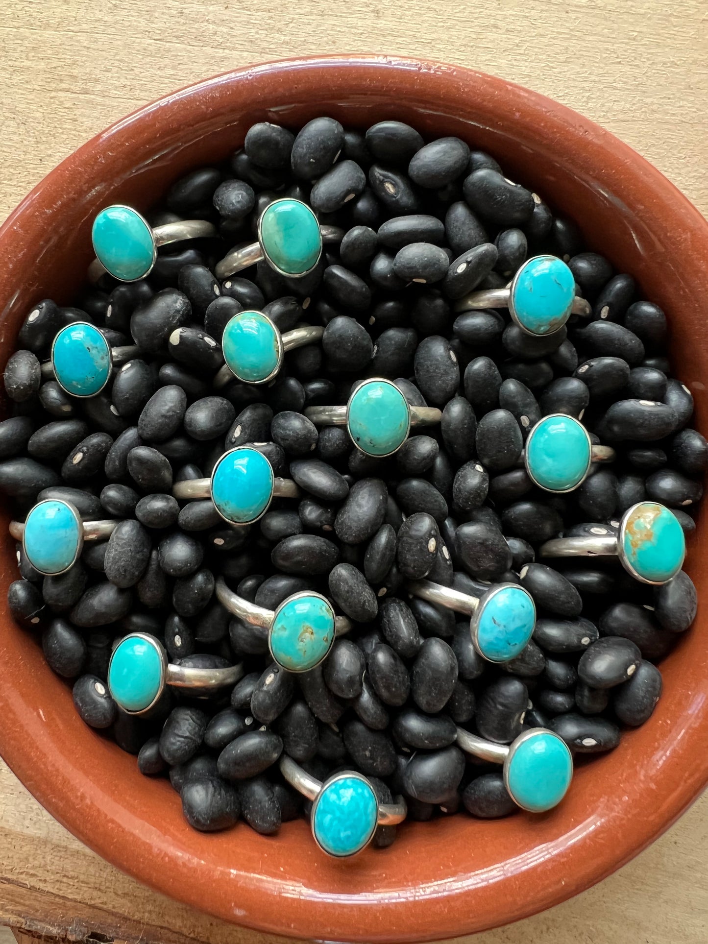 Simple turquoise Ring