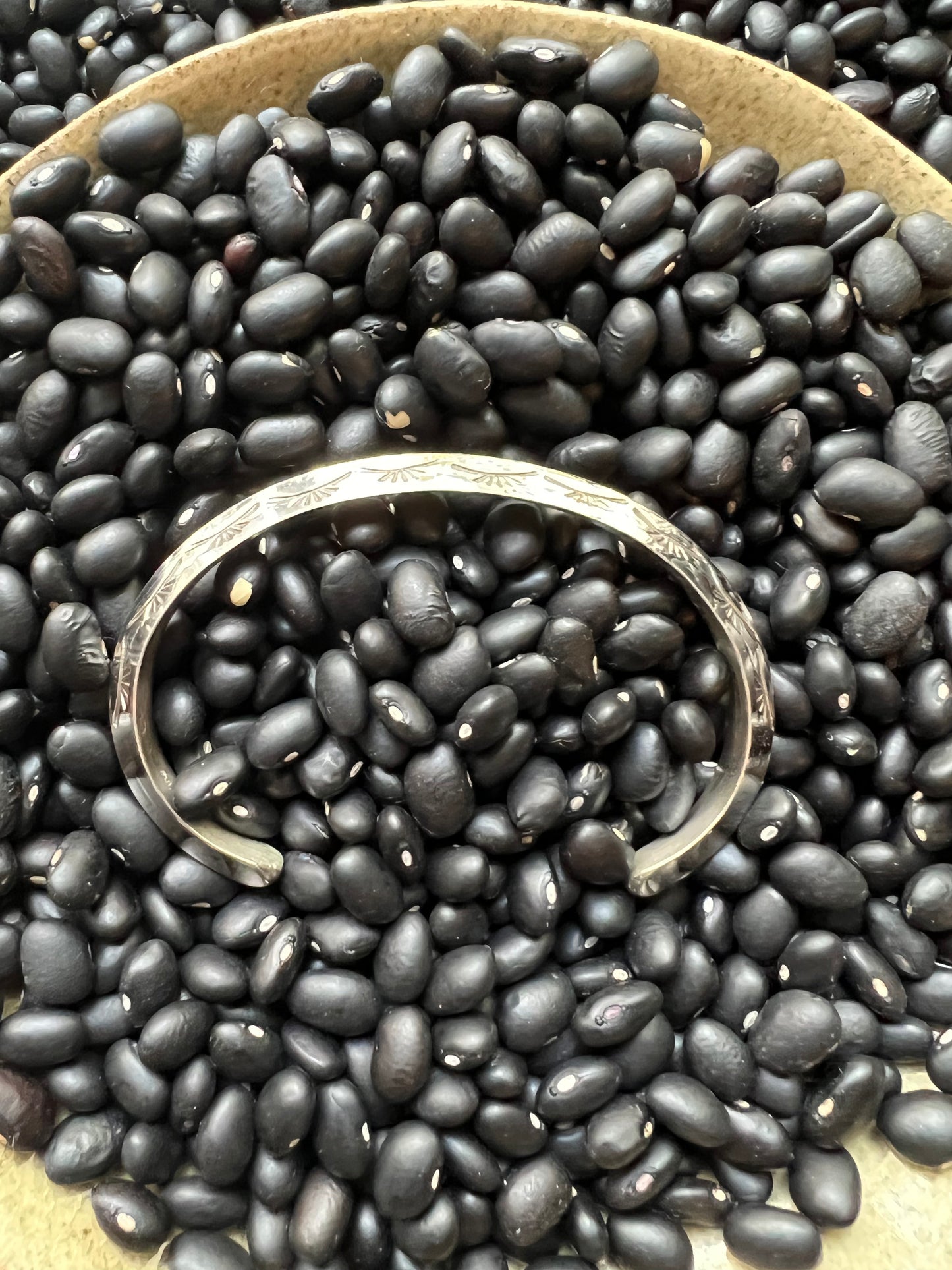 Heavy Hand Stamped Cuff