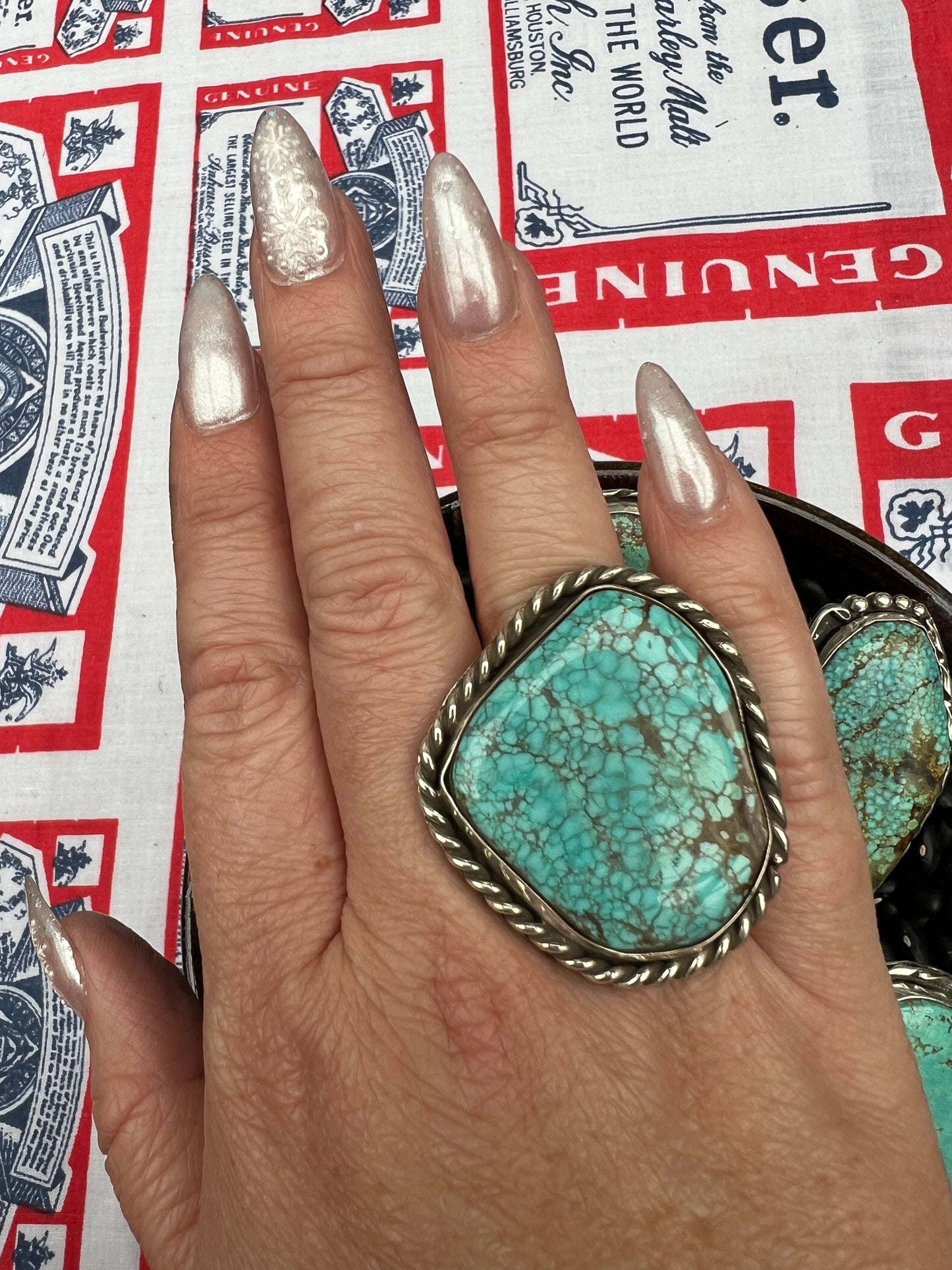 Large Turquoise Ring