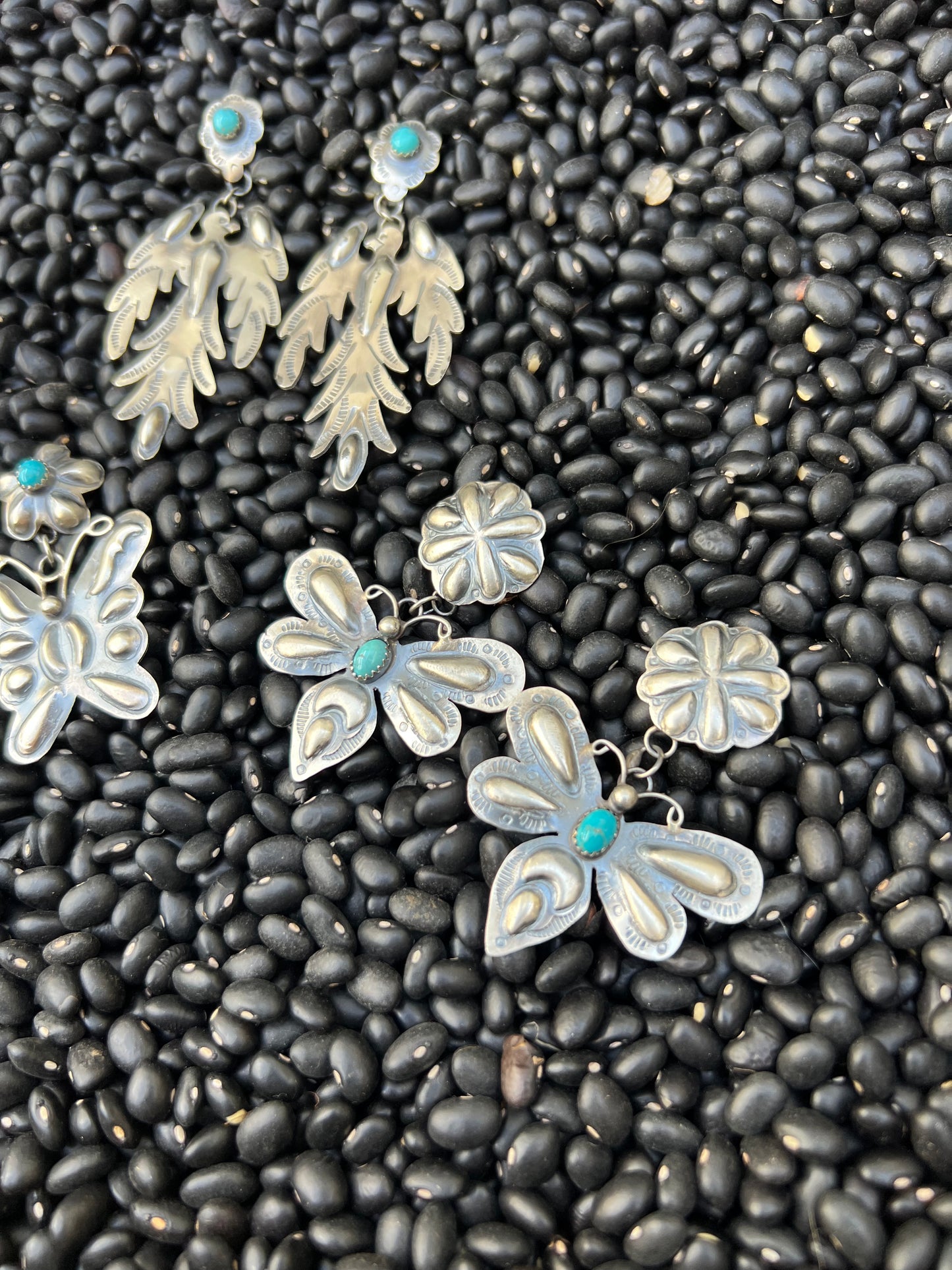 Dragonfly Concho Earrings