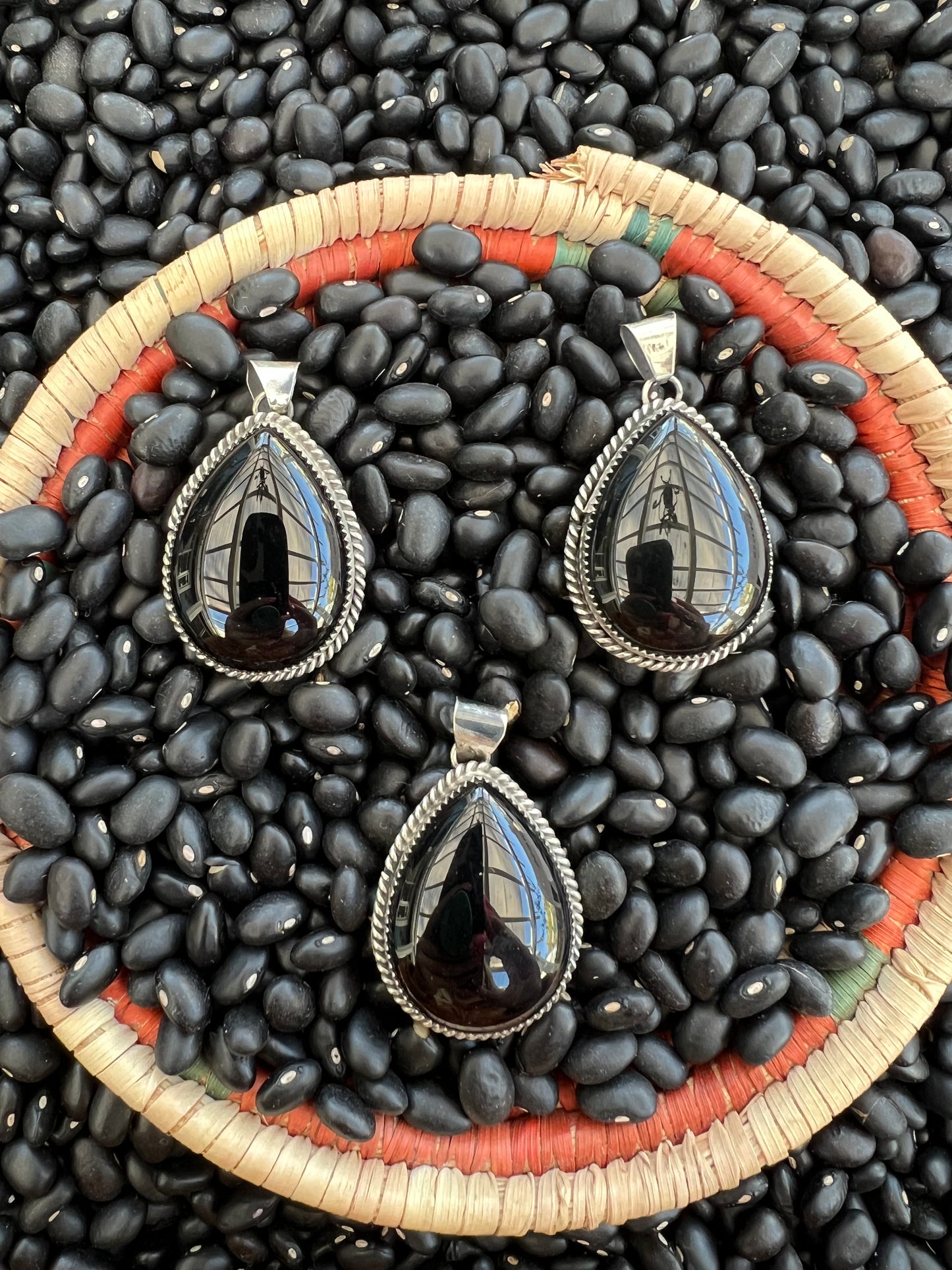 Sable Black Onyx Pendant