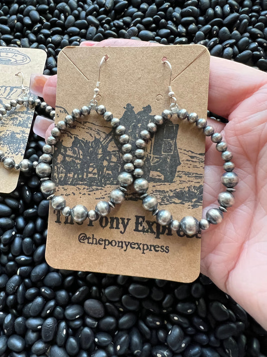 Stagecoach Pearl Earrings