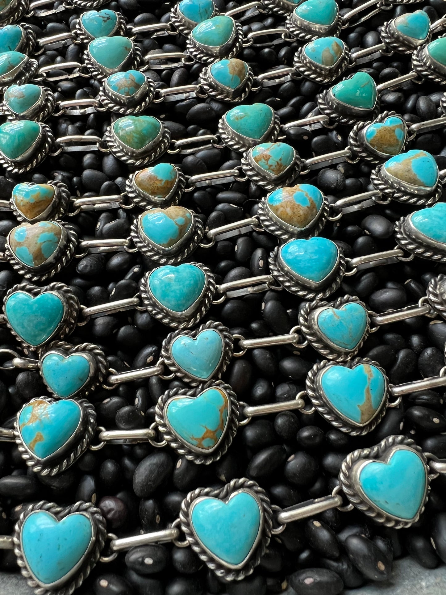 Turquoise Heart Choker