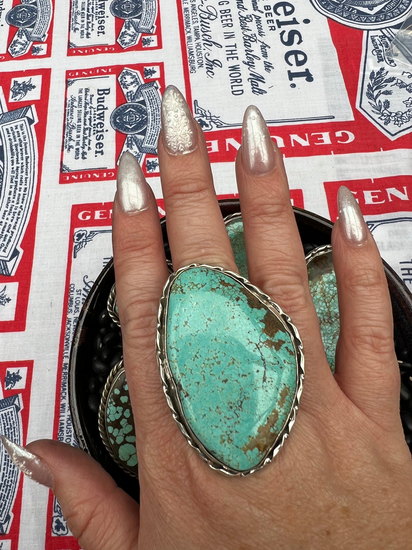 Large Turquoise Ring