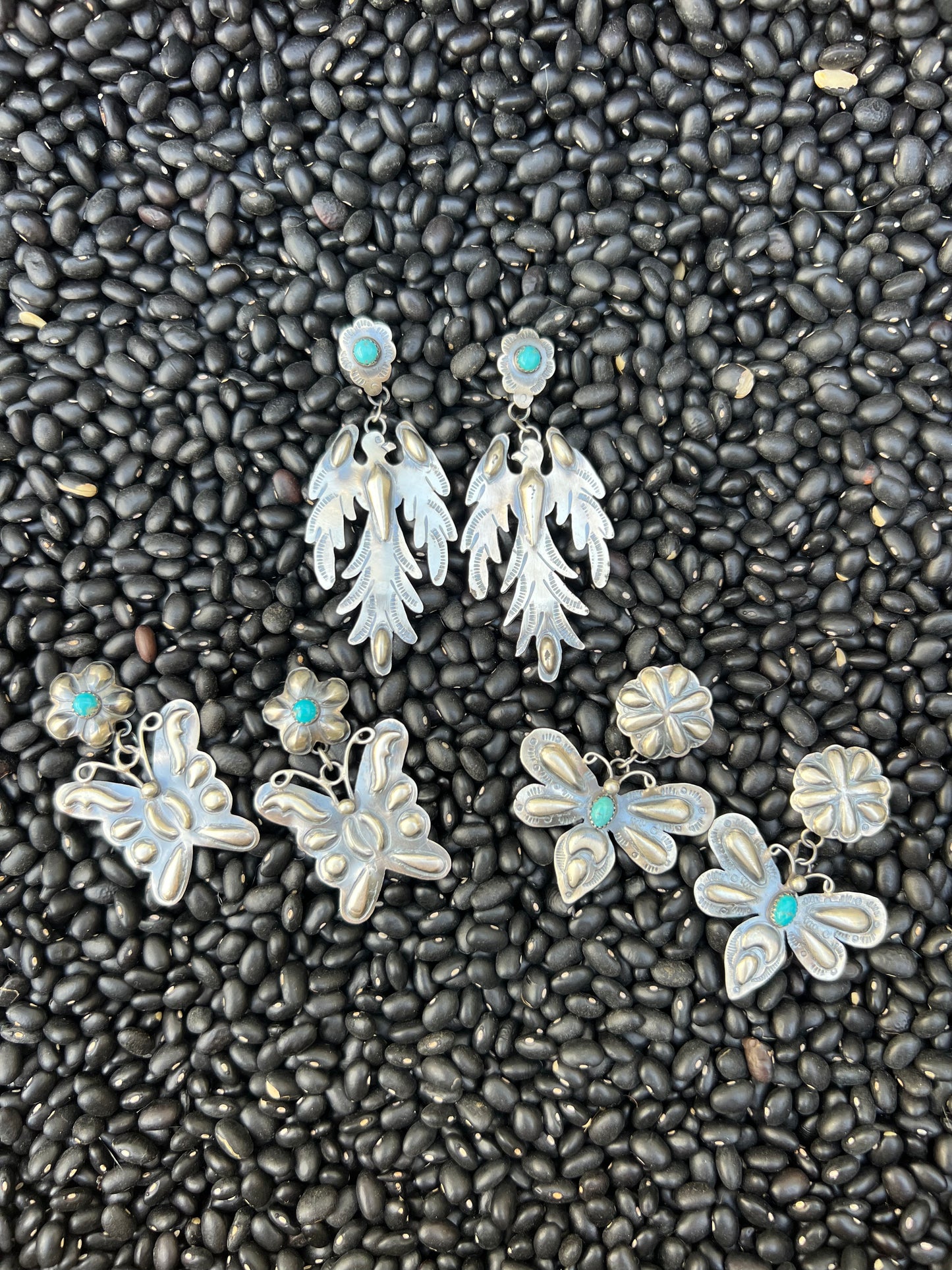 Dragonfly Concho Earrings