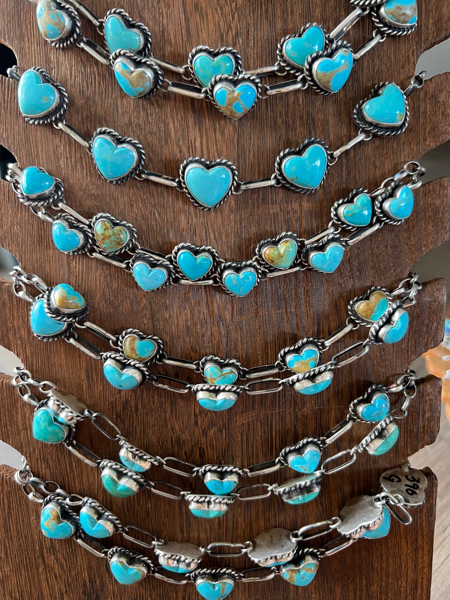 Turquoise Heart Choker