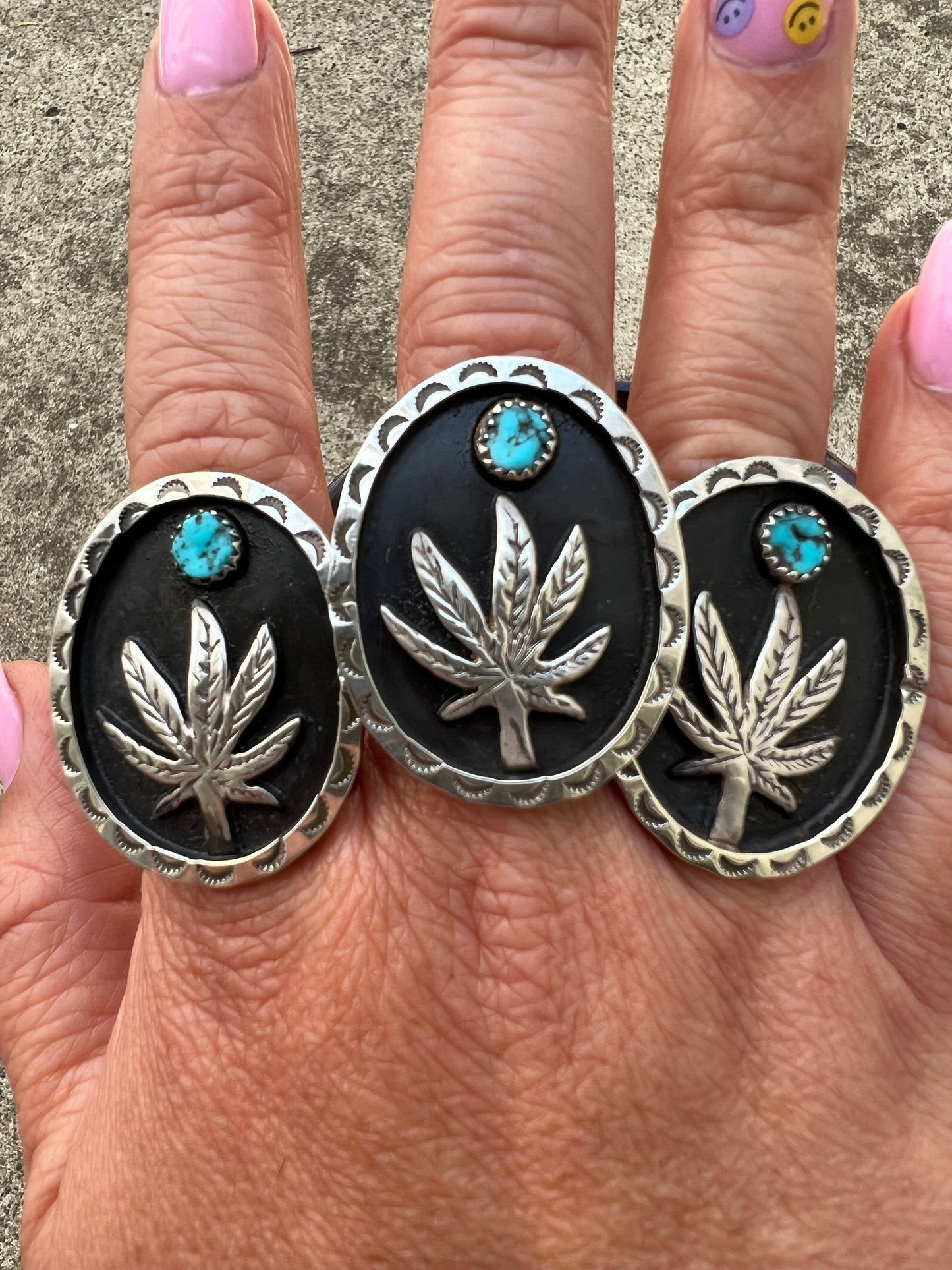 Dope Turquoise Rings